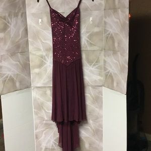 Balera Maroon Sequin Dress